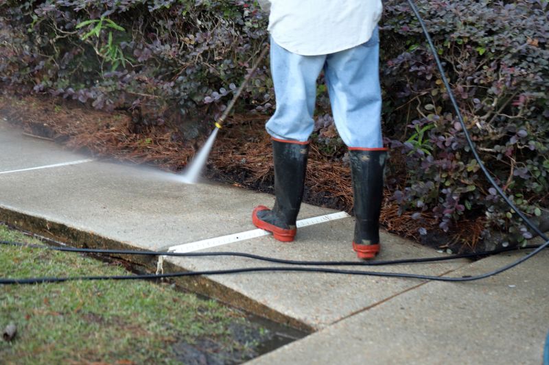 Concrete Power Washing