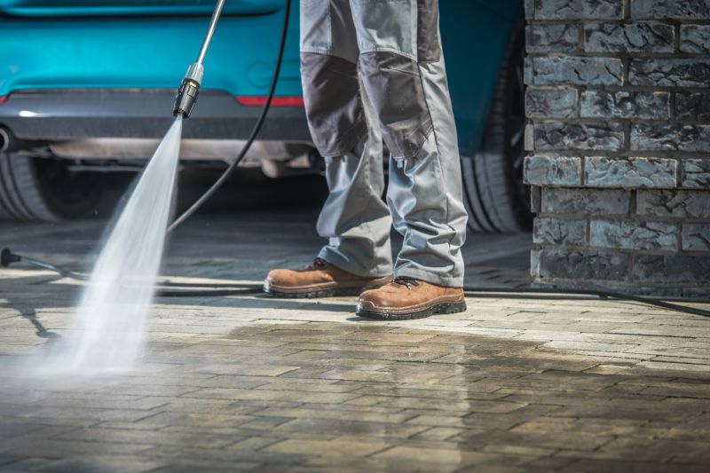 Garage Pressure Washing
