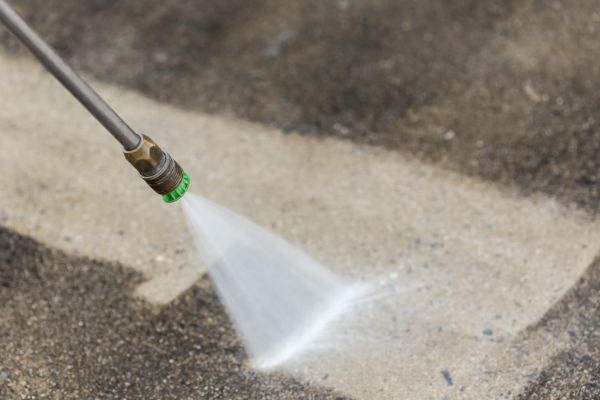 Garage Floor Power Washing in Bremerton