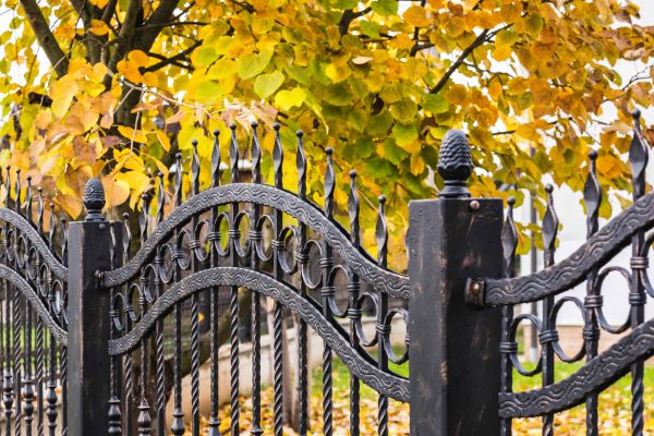 Wrought Iron Fence Washing in Bremerton
