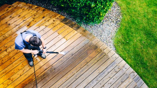 Deck Pressure Cleaning in Bremerton