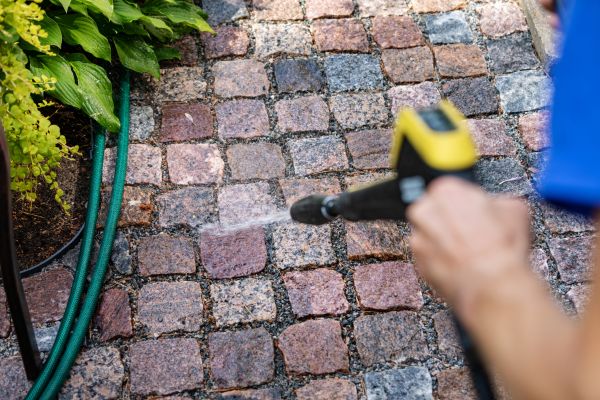 Paver Sidewalk Cleaning in Bremerton